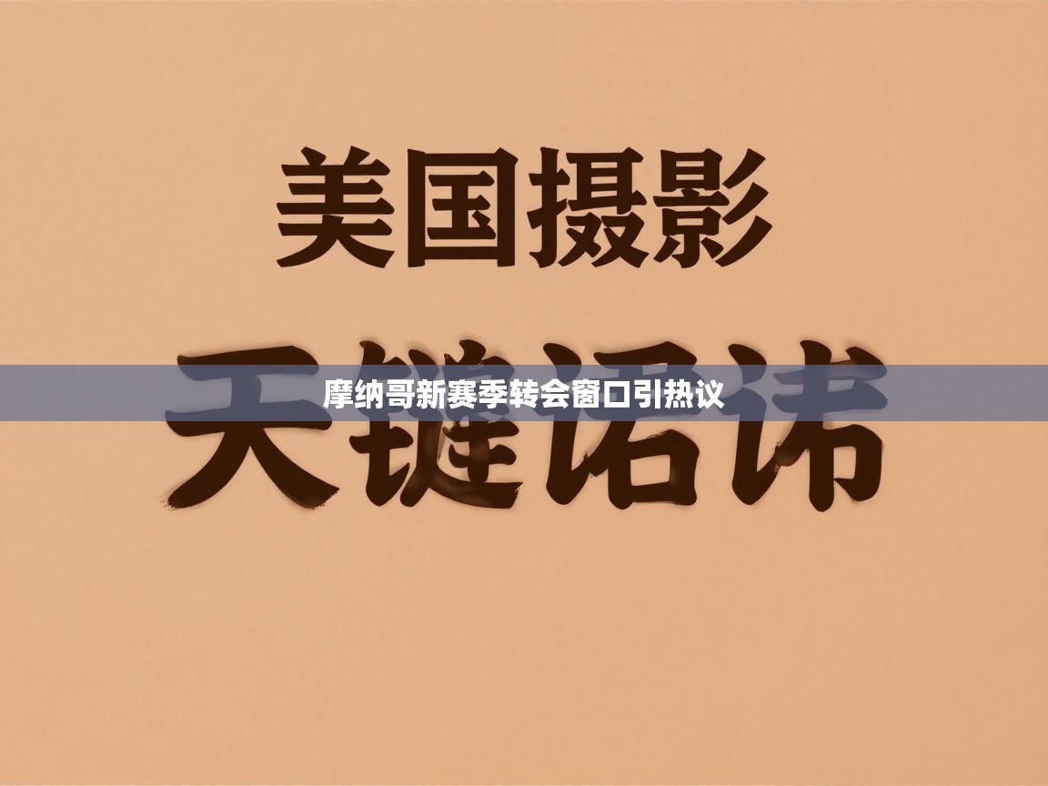 摩纳哥新赛季转会窗口引热议