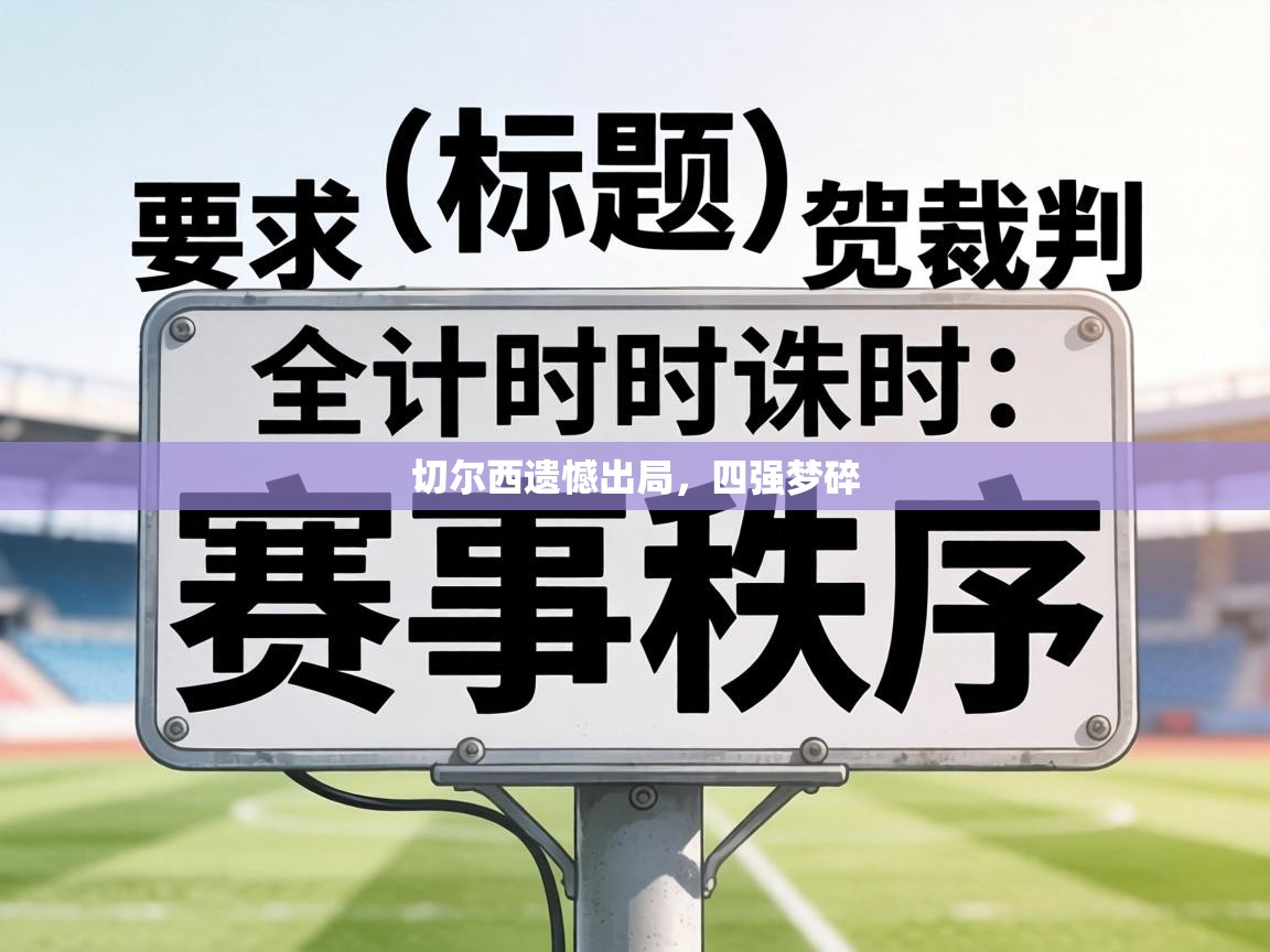 切尔西遗憾出局,四强梦碎 第1张